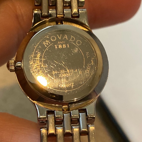 Movado Esperanza Two Tone Women's Watch - Picture 5 of 10